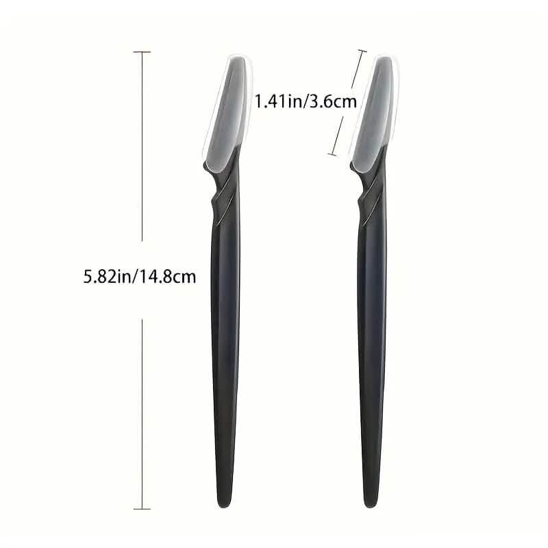 2-Pack: Eyebrow Razor Shaper Shaving Grooming Kit 7