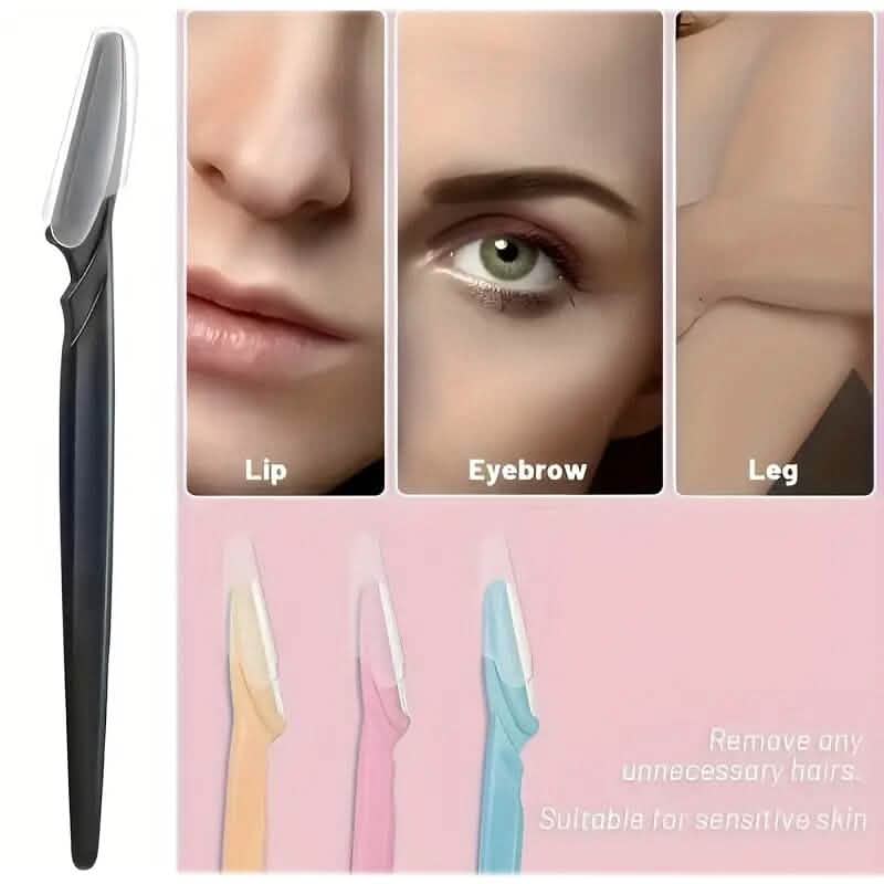2-Pack: Eyebrow Razor Shaper Shaving Grooming Kit 11
