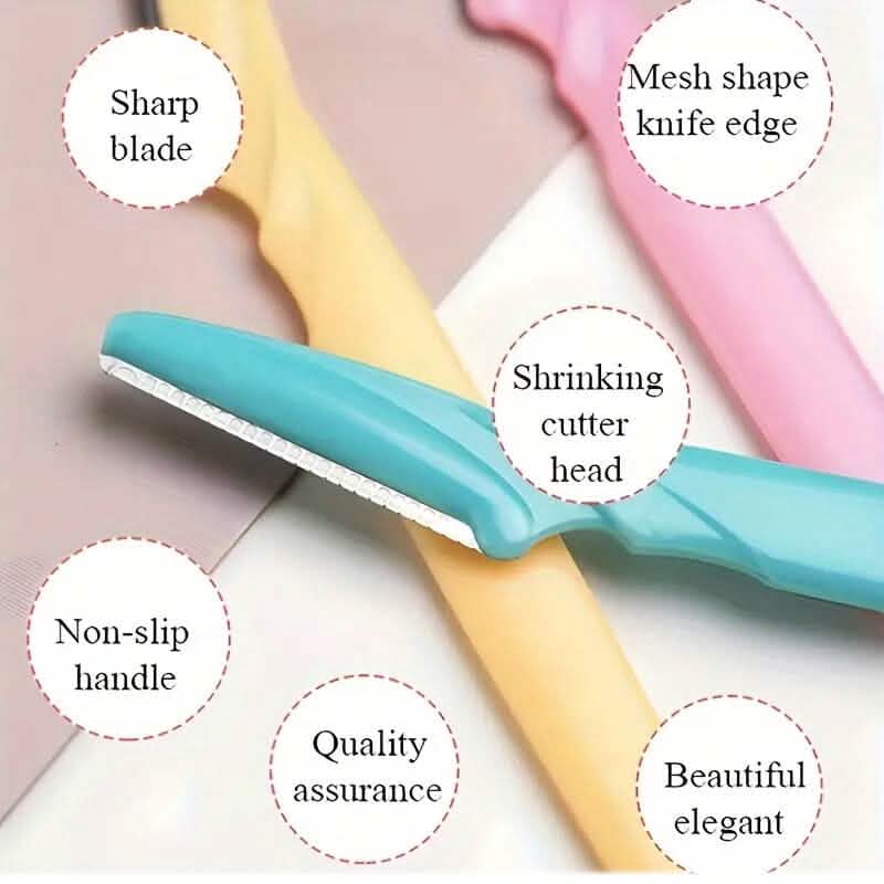 2-Pack: Eyebrow Razor Shaper Shaving Grooming Kit 9