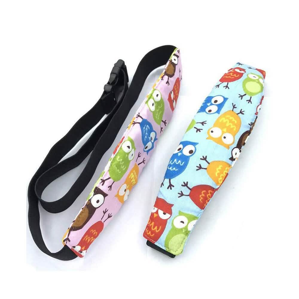 2-Pack: Kids Safety Head Support Band and Toddler Car Seat Neck Relief 4