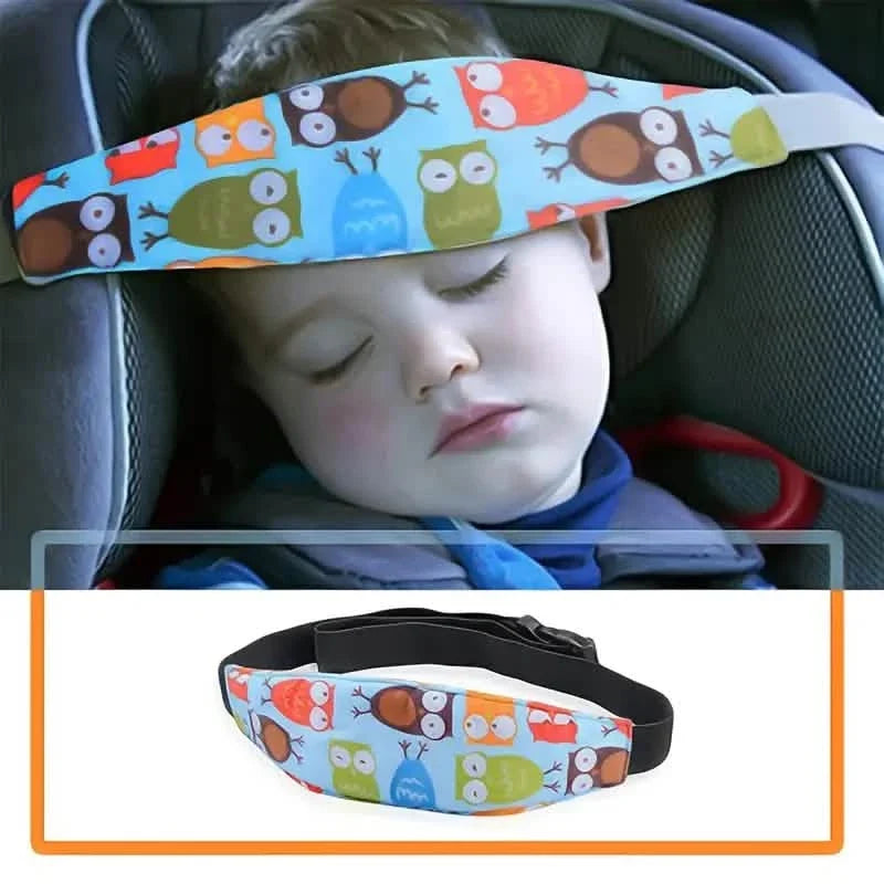 2-Pack: Kids Safety Head Support Band and Toddler Car Seat Neck Relief 1