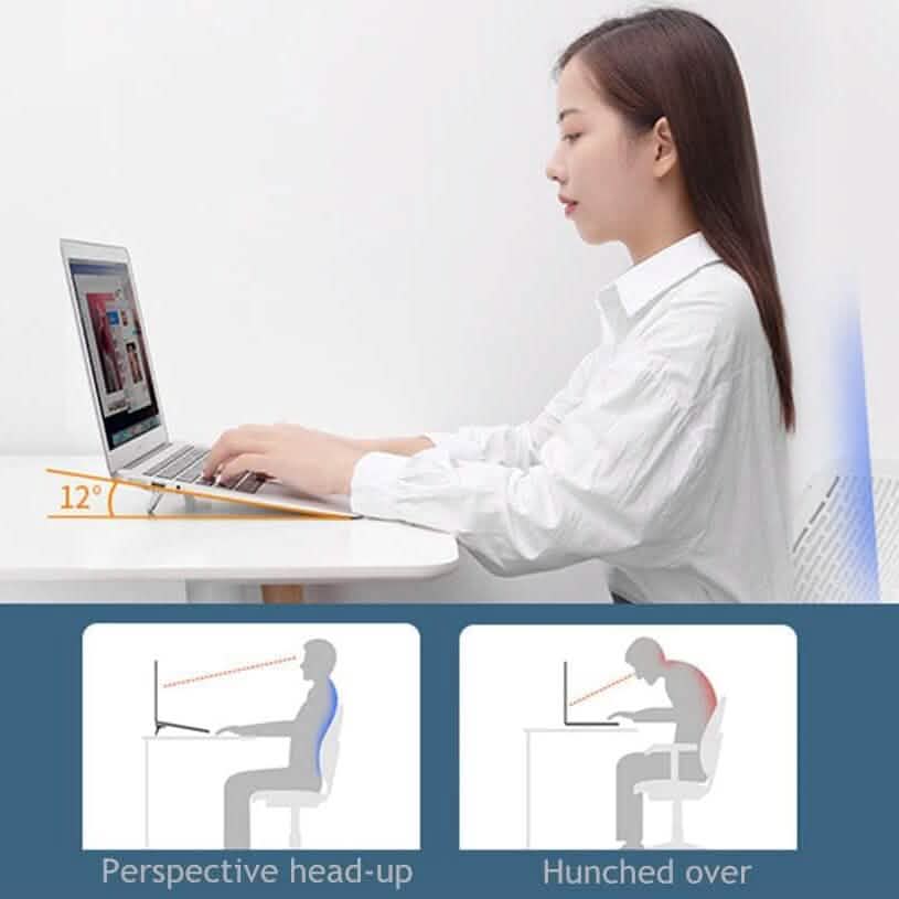 2-Pieces: Adjustable Invisible Notebook Computer Support Bracket 5