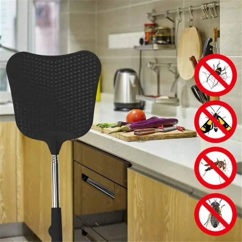 2-Pieces: Heavy Duty Telescopic Fly Swatter Set 9