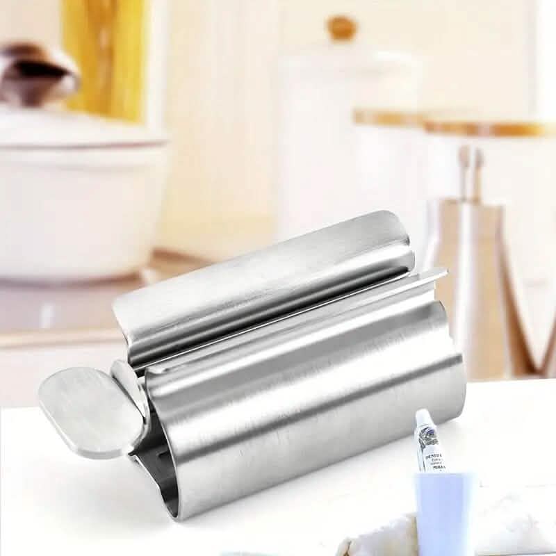 2-Pieces: Stainless Steel Toothpaste Squeezer 6