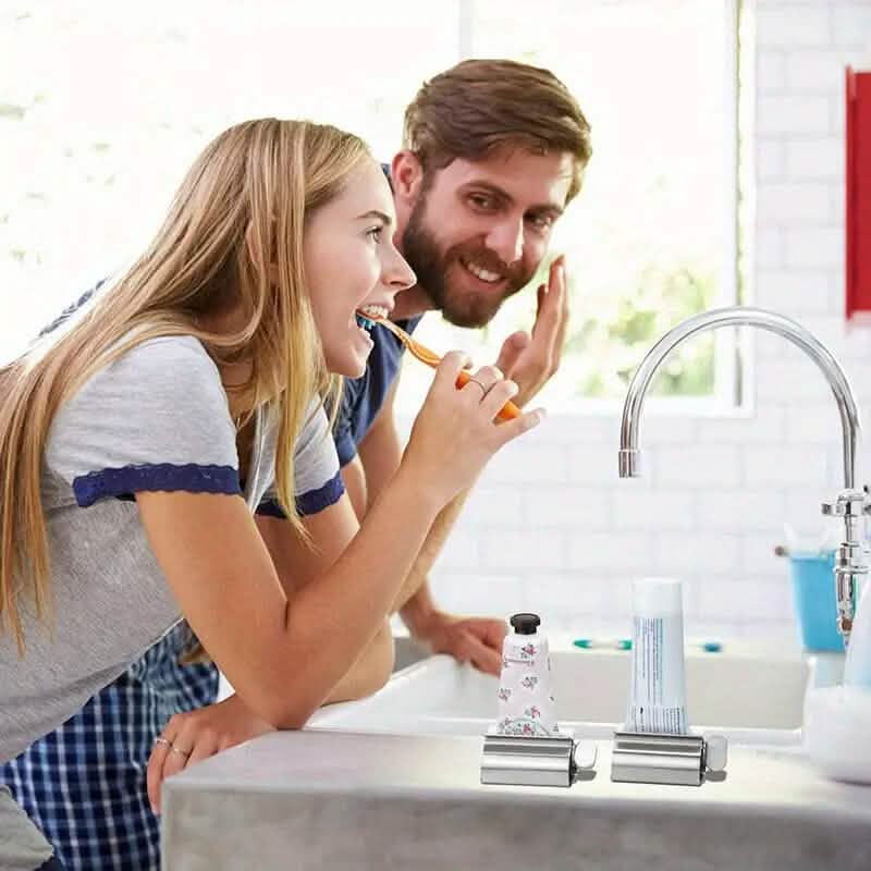 2-Pieces: Stainless Steel Toothpaste Squeezer 7