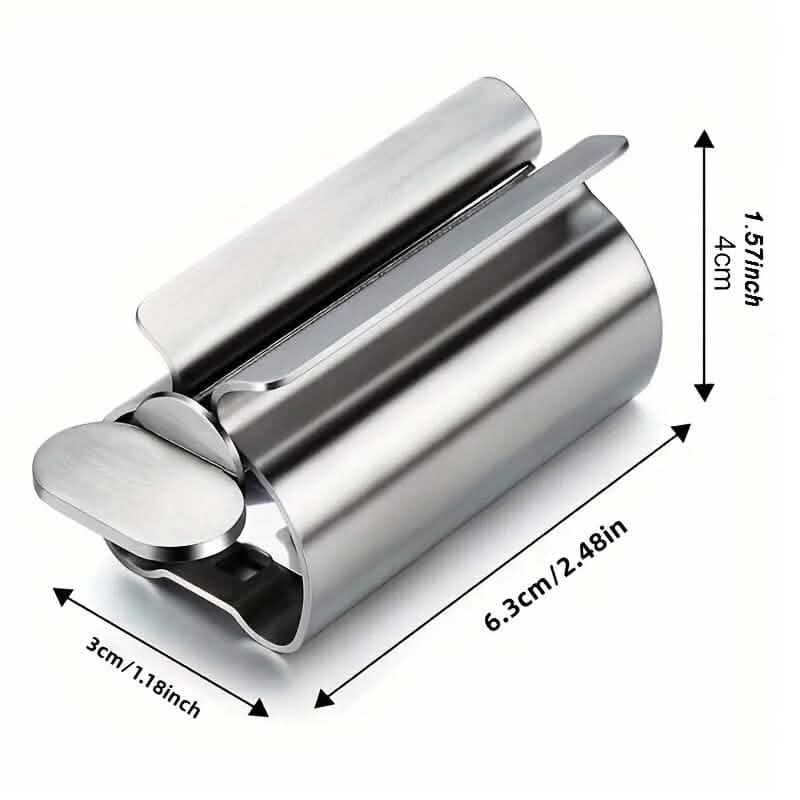 2-Pieces: Stainless Steel Toothpaste Squeezer 3