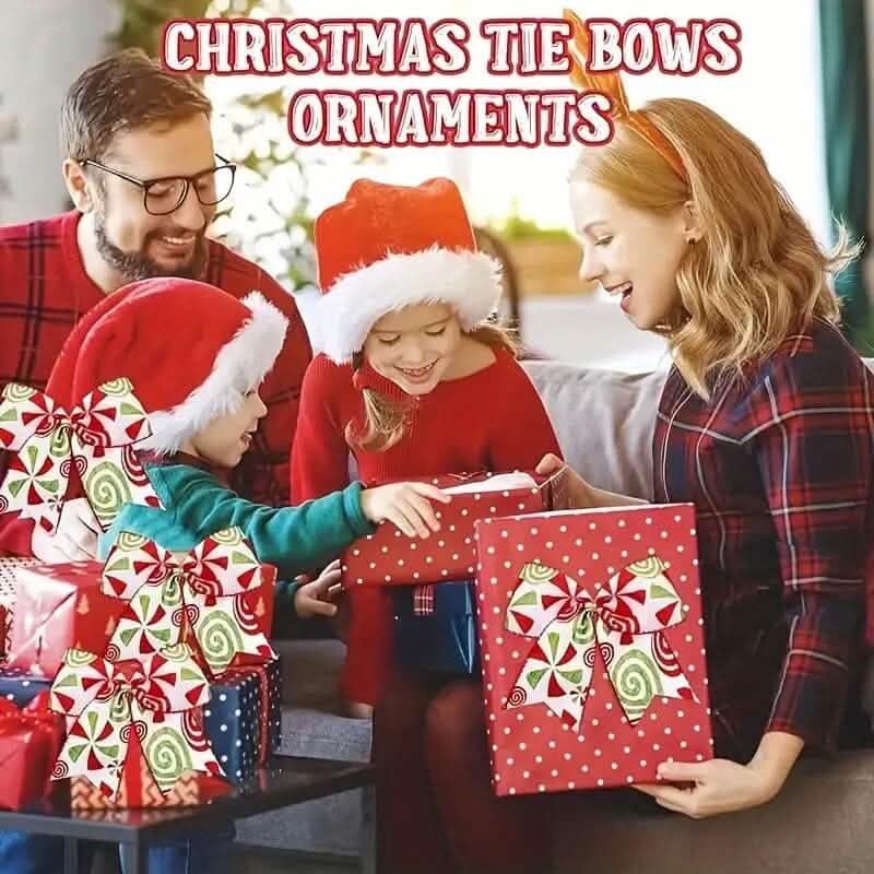 20-Pieces: Christmas Tree Bow Decorations 6