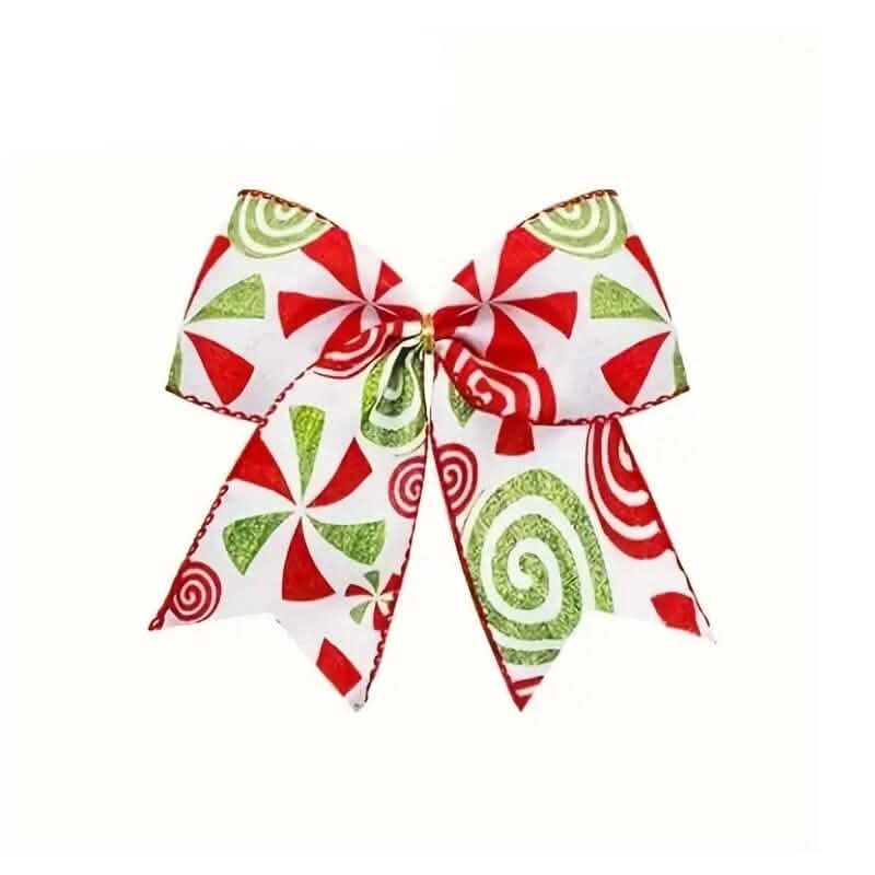 20-Pieces: Christmas Tree Bow Decorations 1