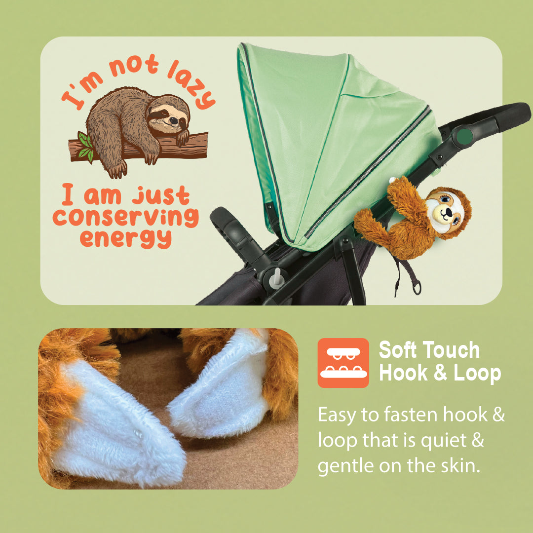 Baby Shusher Sloth Plush Sound Machine + 2 Shushie Pacifiers Bundle 6