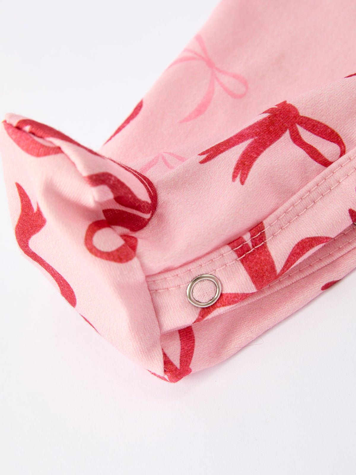 Bow Print Baby Girls Romper 10