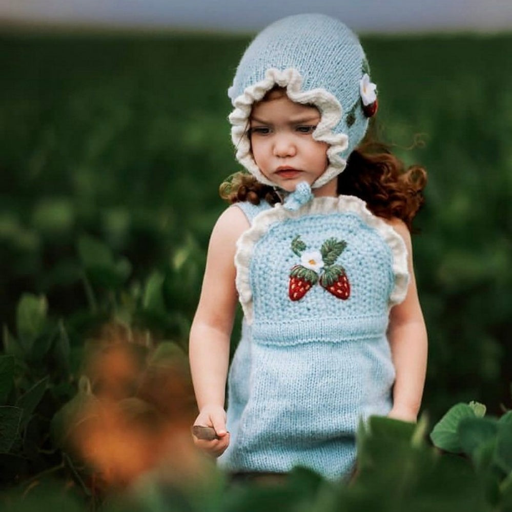 Hand-knitted Wool Yarn Romper Kit For Children 1