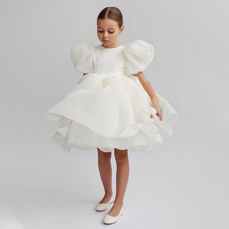 Children's Model Catwalk Birthday Host Piano Dress 1