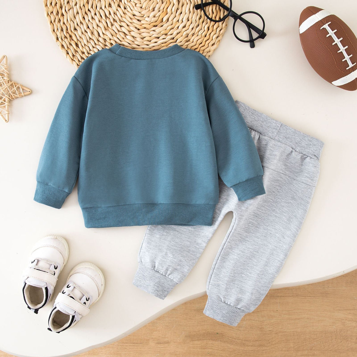Infant And Toddler Parent-child Casual Outfit Set 2