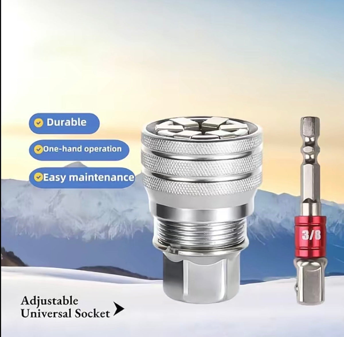 AutoGrip Universal Socket Tool 7
