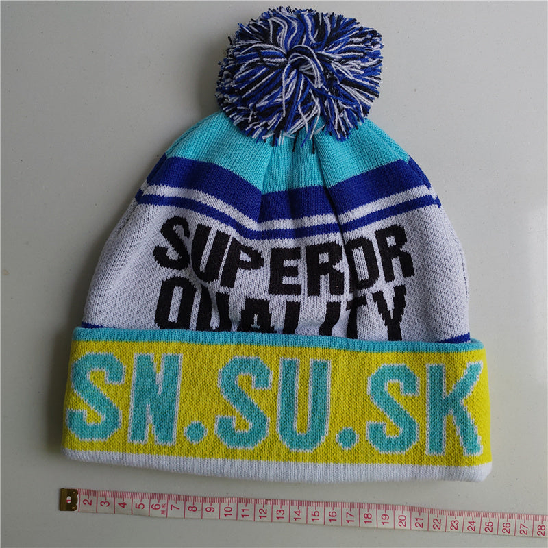 NEW Skiing Hats for Christmas  Women Warm Winter Knitting Skating Skull Cap Hat Beanies Turtleneck Caps Ski Cap Snowboard Hat 5