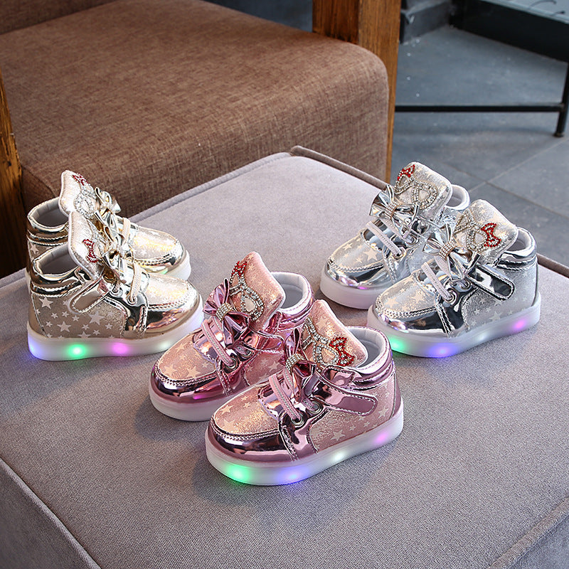 LED shoe magic button 7