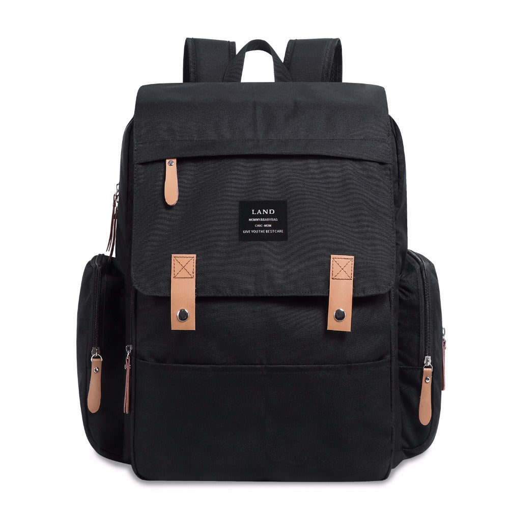 LAND Mommy Diaper Bags Landuo Mother Large Capacity Travel Nappy Backpacks with changing mat Convenient Baby Nursing Bags MPB86 9