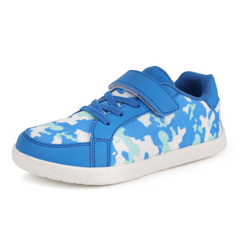 Children's Low-top Velcro Wide Toe Shoes 10