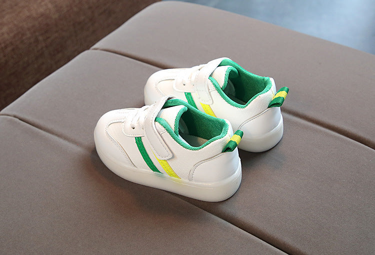 Kimmy White LED Sneakers Shoes 9