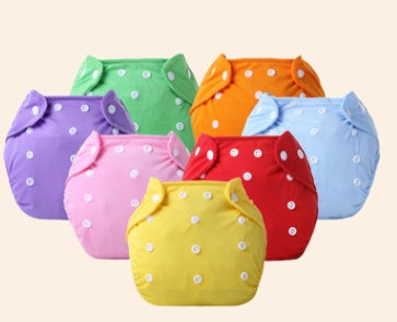 Increase diaper pants washable diapers can adjust the baby can pull pants pants waterproof waterproof diapers pants 14