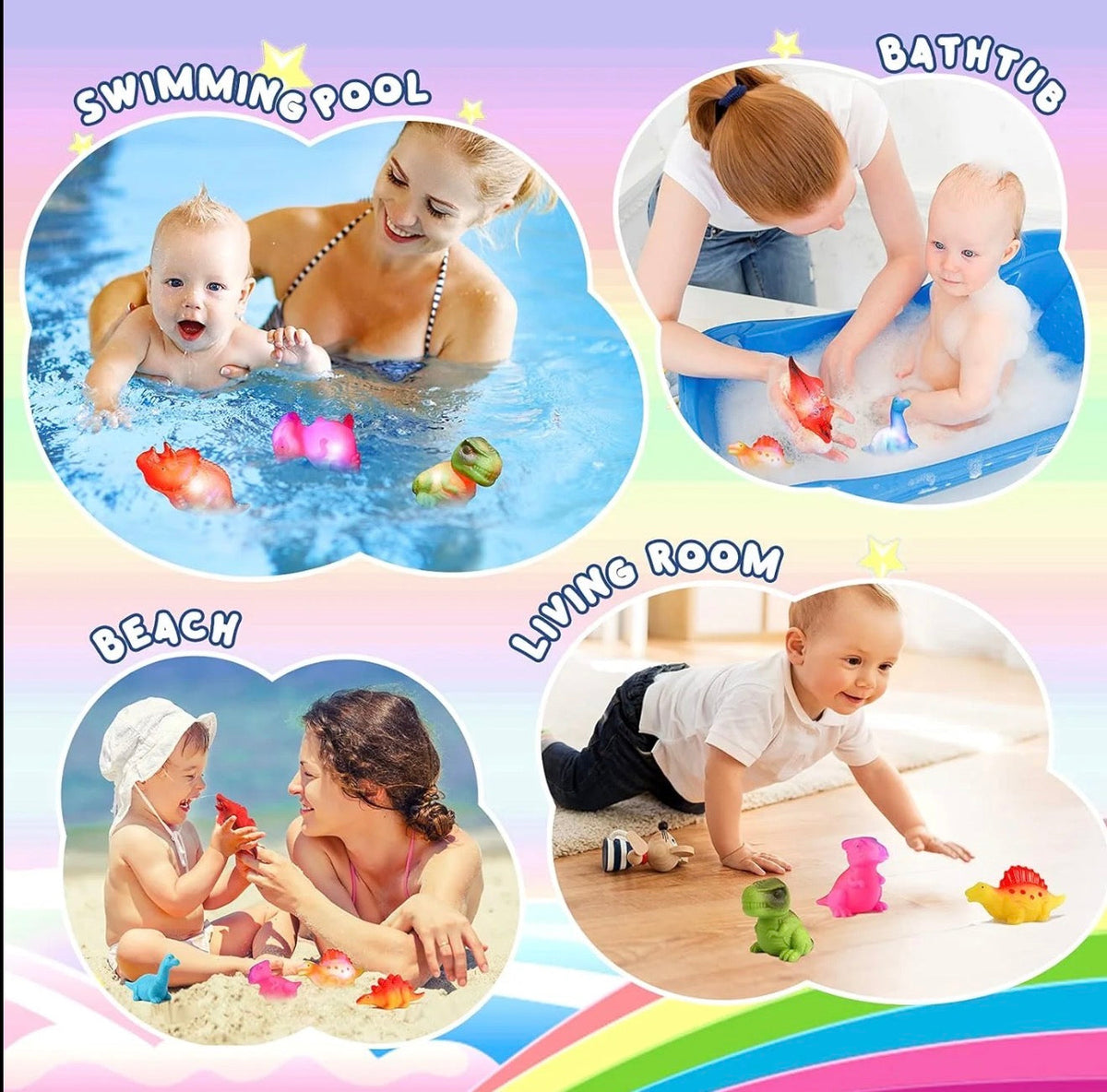 GlowSplash LED Bath Toy 8