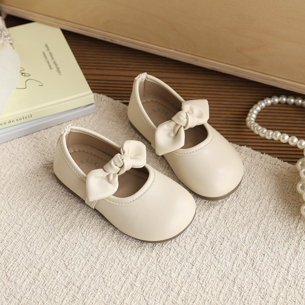 Cute Bow-knot Princess Shoes Soft-soled Performance Shoes 6