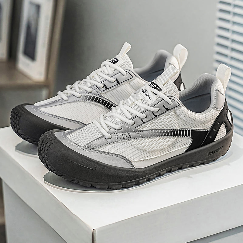 New Men's Lightweight Slip-On Skate Shoes, Versatile Trendy Casual Sneakers 2