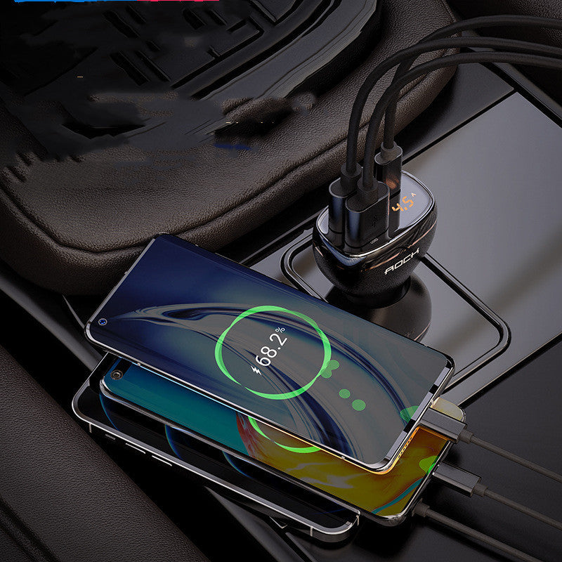Three-to-three Fast Charging Car Charger Car Charger 2