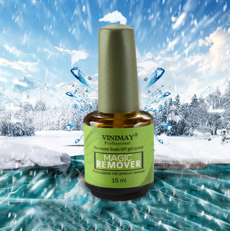 Nail Polish Burst Magic Nail Polish Remover  Fast Soak Off Sticky  Nail Gel Polish Degreaser Cleaner 7