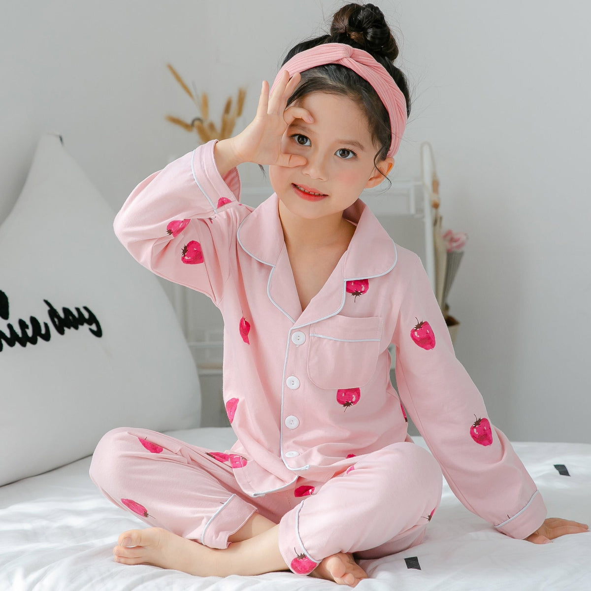 Cotton pajamas for children 13