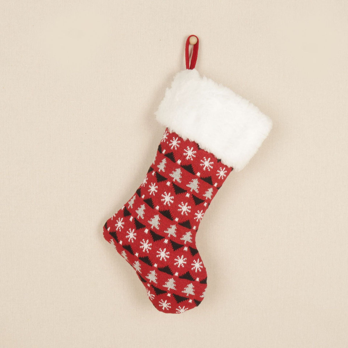 Christmas Knitted Socks Christmas Decorative Socks Candy Gift Bag Hanging Christmas Socks Hanging Gift Bag 2