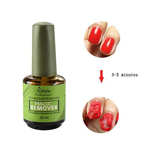Nail Polish Burst Magic Nail Polish Remover  Fast Soak Off Sticky  Nail Gel Polish Degreaser Cleaner 1