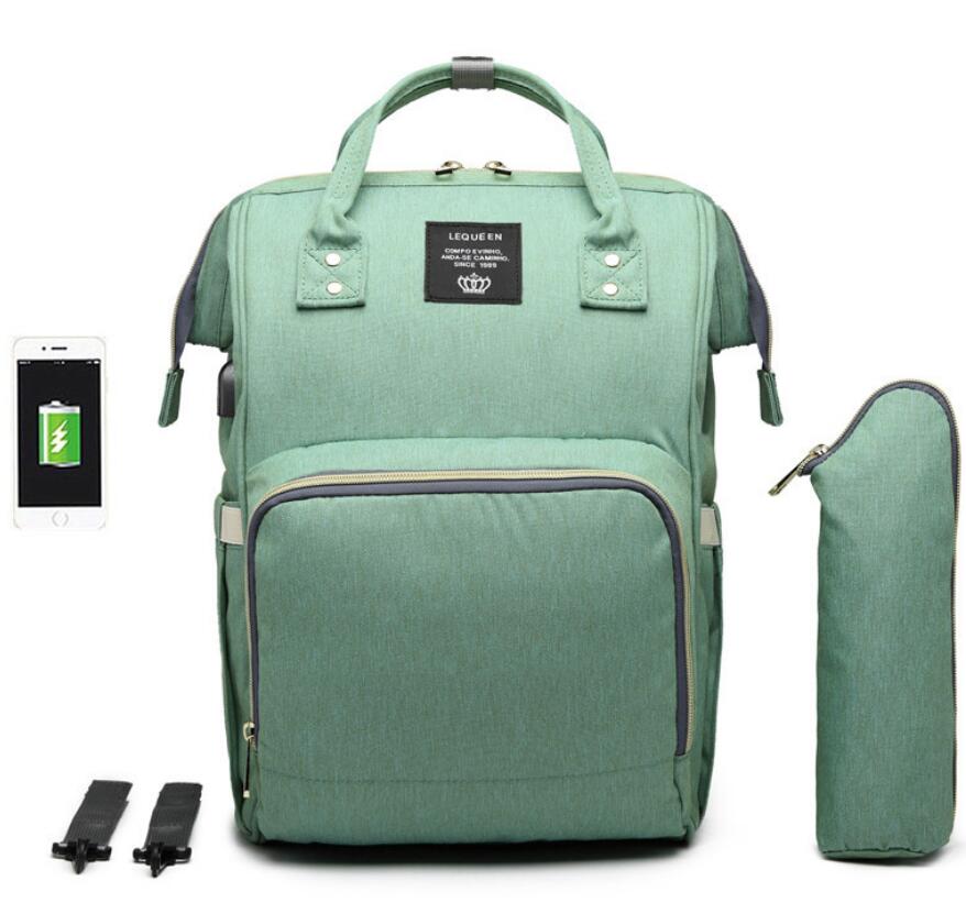 Large Capacity Diaper Bag Mummy Nursing Nappy Backpacks Travel Baby 18
