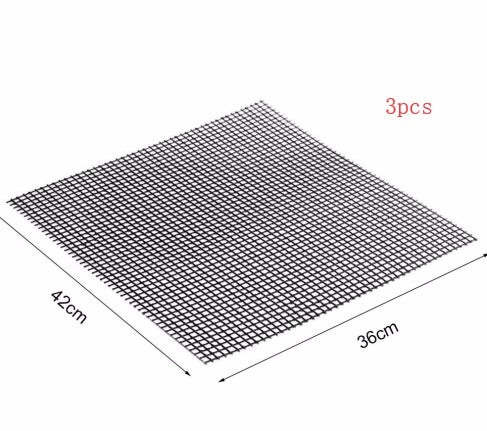 Barbecue Non-Stick Wire Mesh Grilling Mat Reusable Cooking Grilling Mat For Outdoor Activities 4