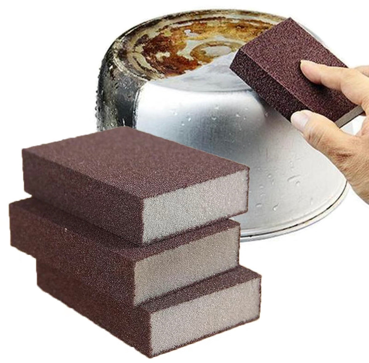 SparkScrub Emery Cleaning Sponge 1
