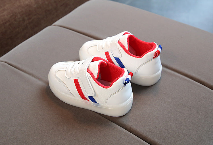 Kimmy White LED Sneakers Shoes 7
