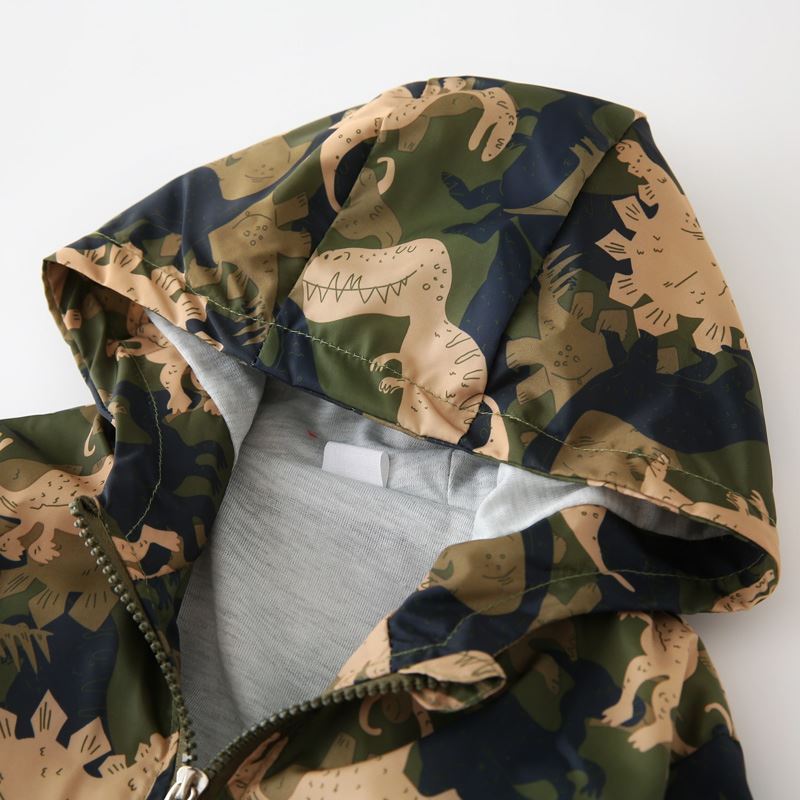 Boy jacket casual hooded jacket 4