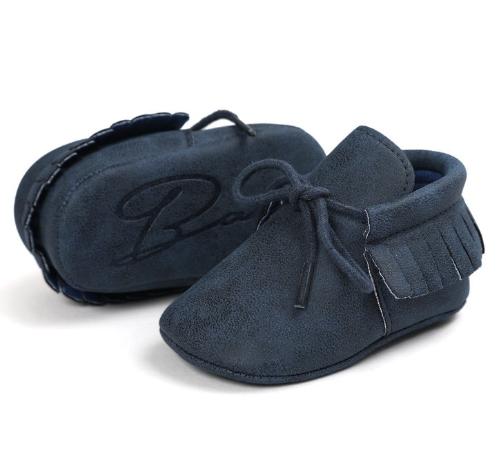 Small seven baby shoes leather soft baby shoes soft socks spring new 5