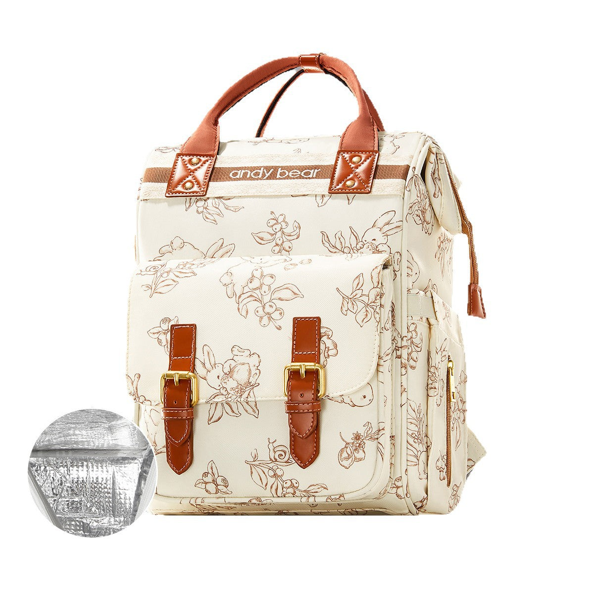 Outdoor Large-Capacity Multi-Functional Mommy Bag Maternity Backpack 2