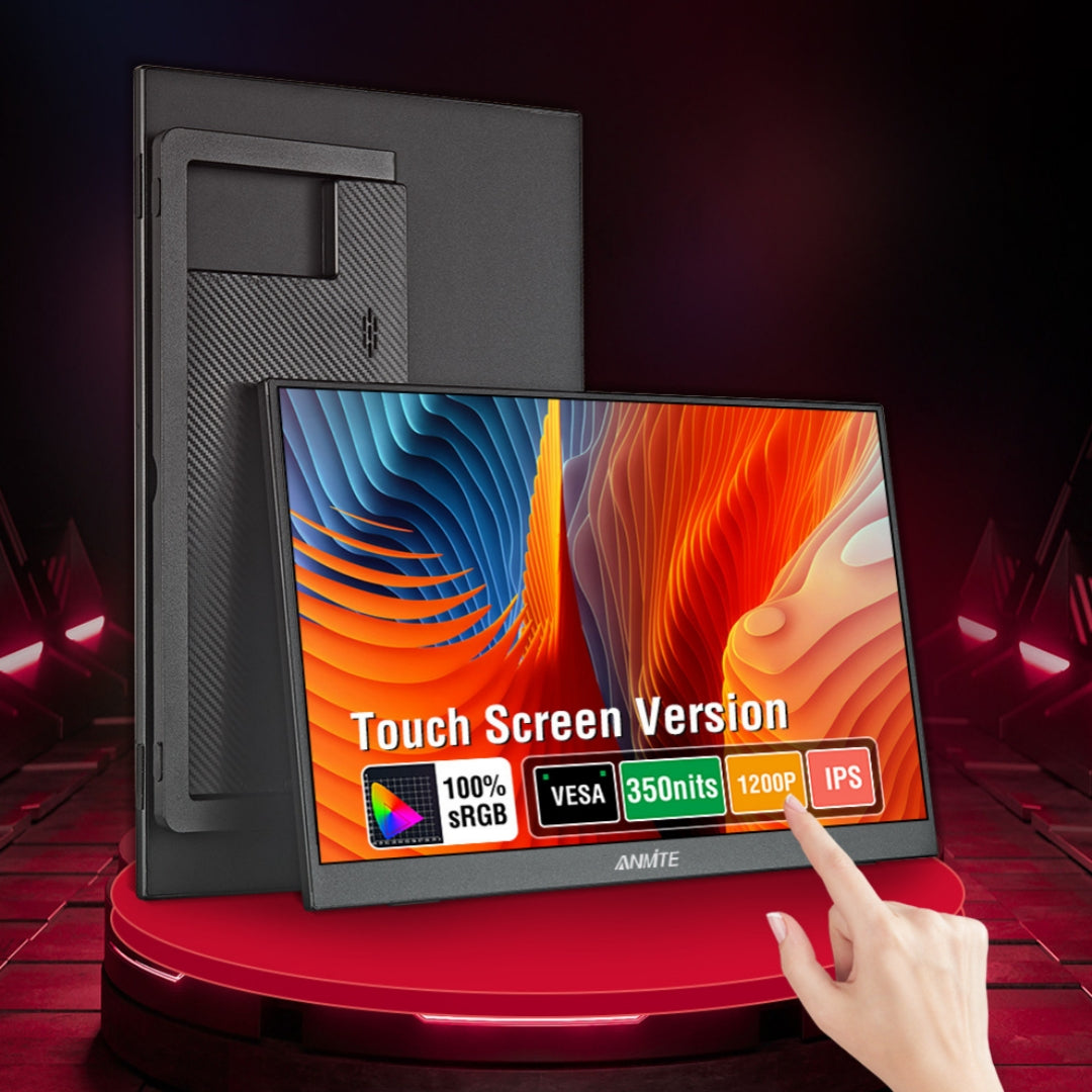 External Auxiliary Display For Smartphones And Computers With A Stand 1
