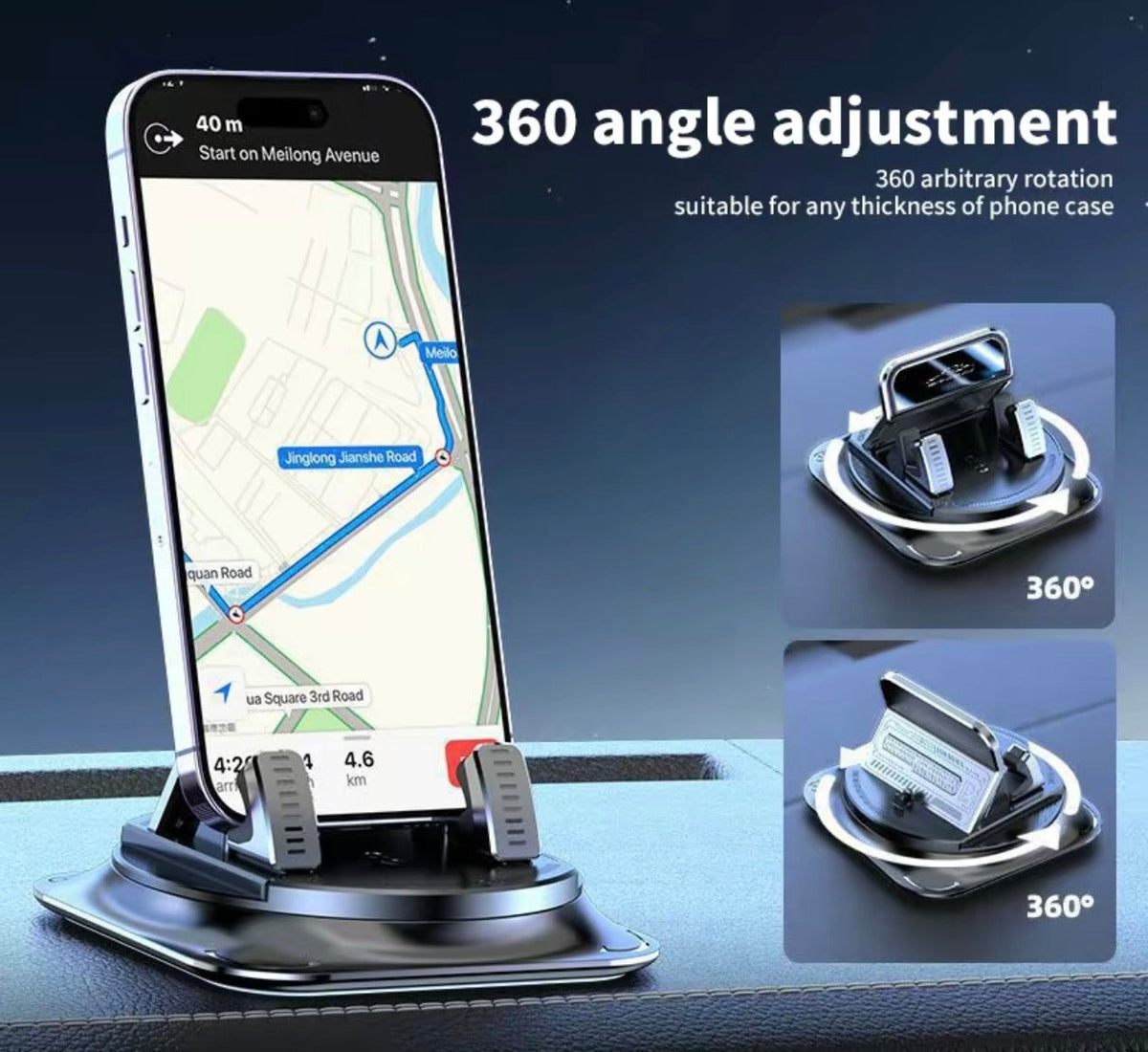 360° Car Phone Mount 2