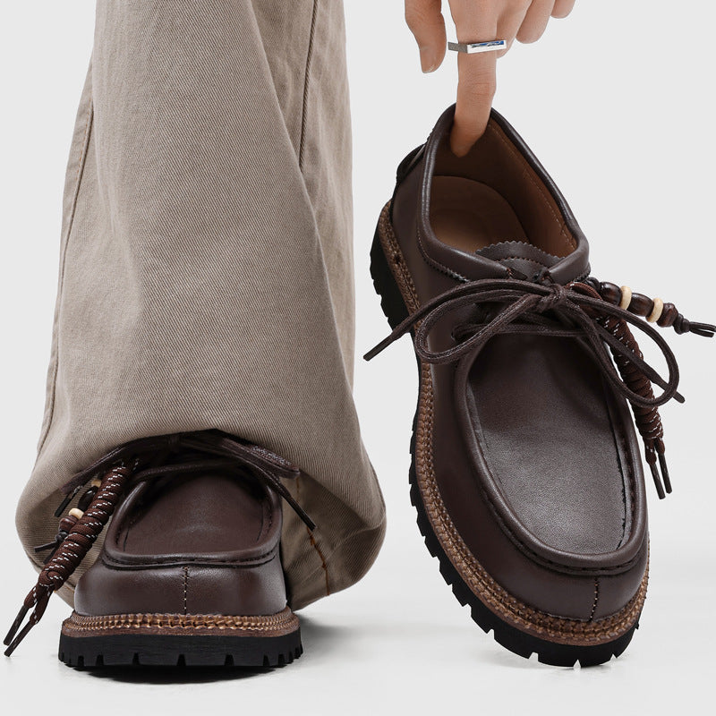 British-style Vintage Casual Mens Shoes 9