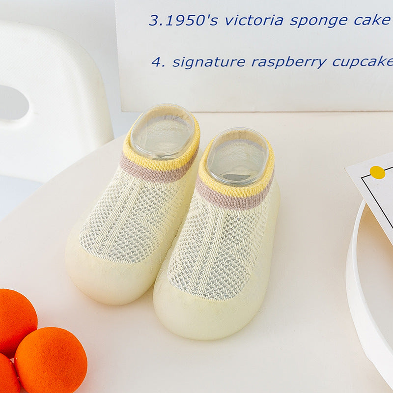 Children's Mesh Anti-mosquito Sock Shoes Baby Summer Baby Non-slip Room Socks 6