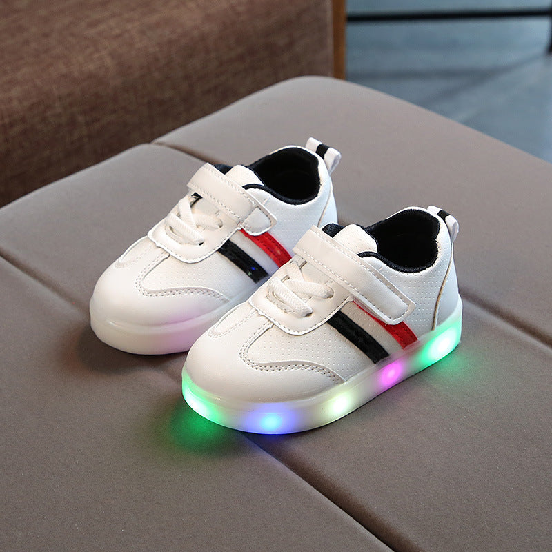 Kimmy White LED Sneakers Shoes 11