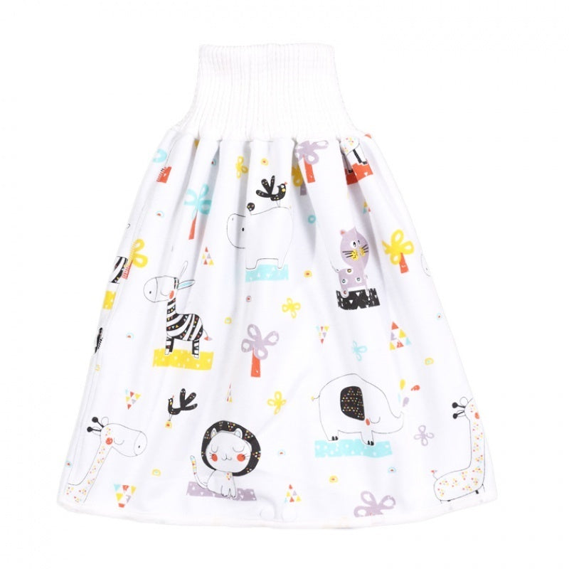 Cotton and bamboo fiber Baby diaper skirt 22