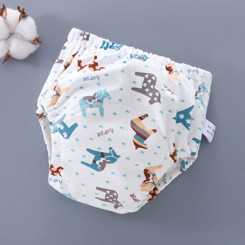 Baby washable 6-layer gauze training pants 9