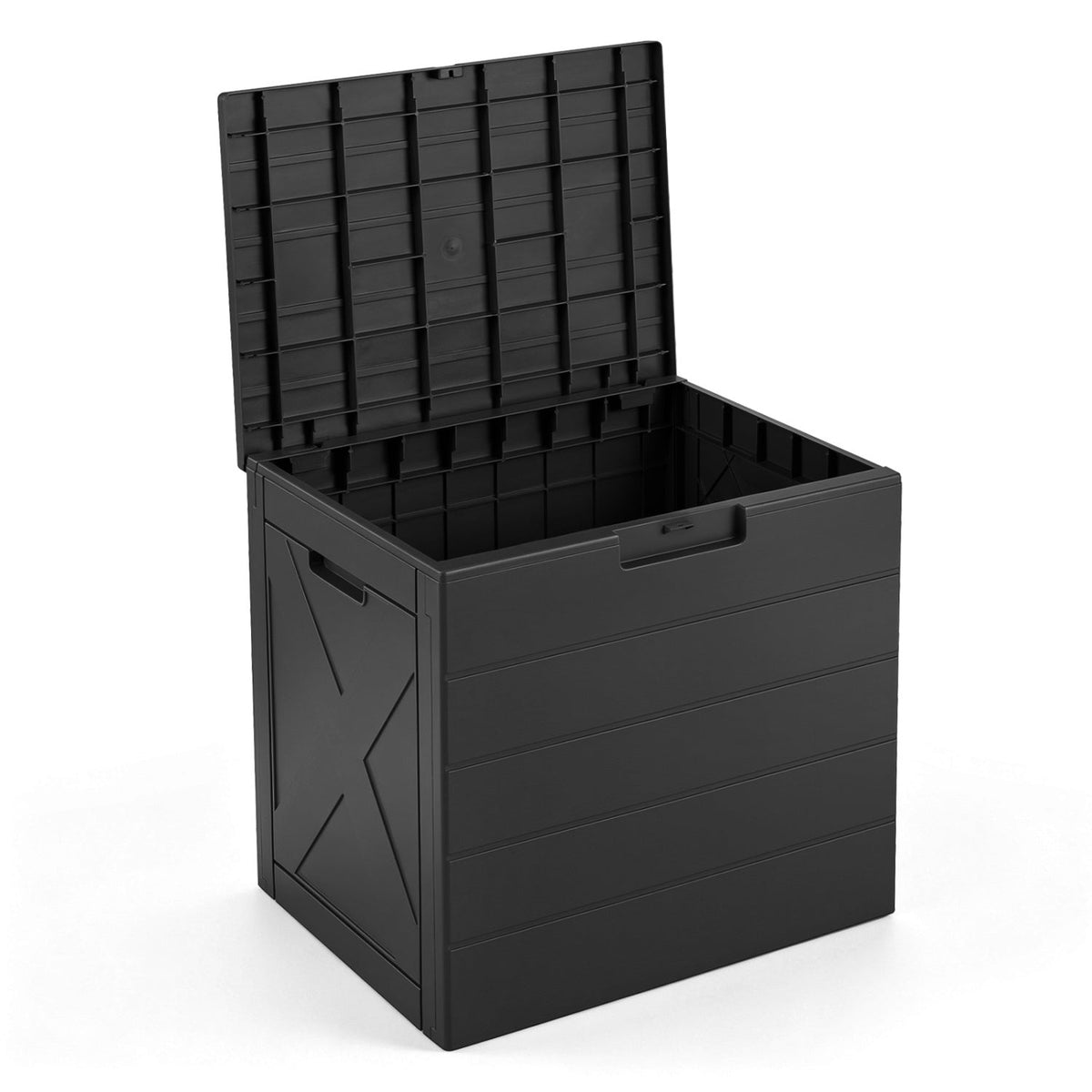 25 Gallon Outdoor Storage Deck Box with Lid and Handles 1
