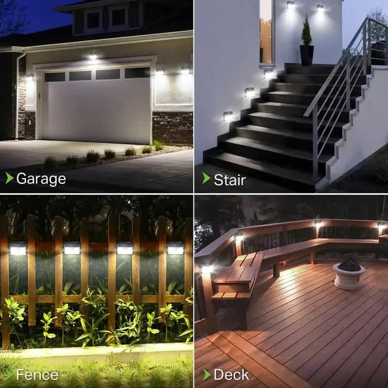 126 LED Solar Outdoor Lights Cold White Motion Sensor 270° Wide Angle Lighting Security Solar Powered Flood Lights 6