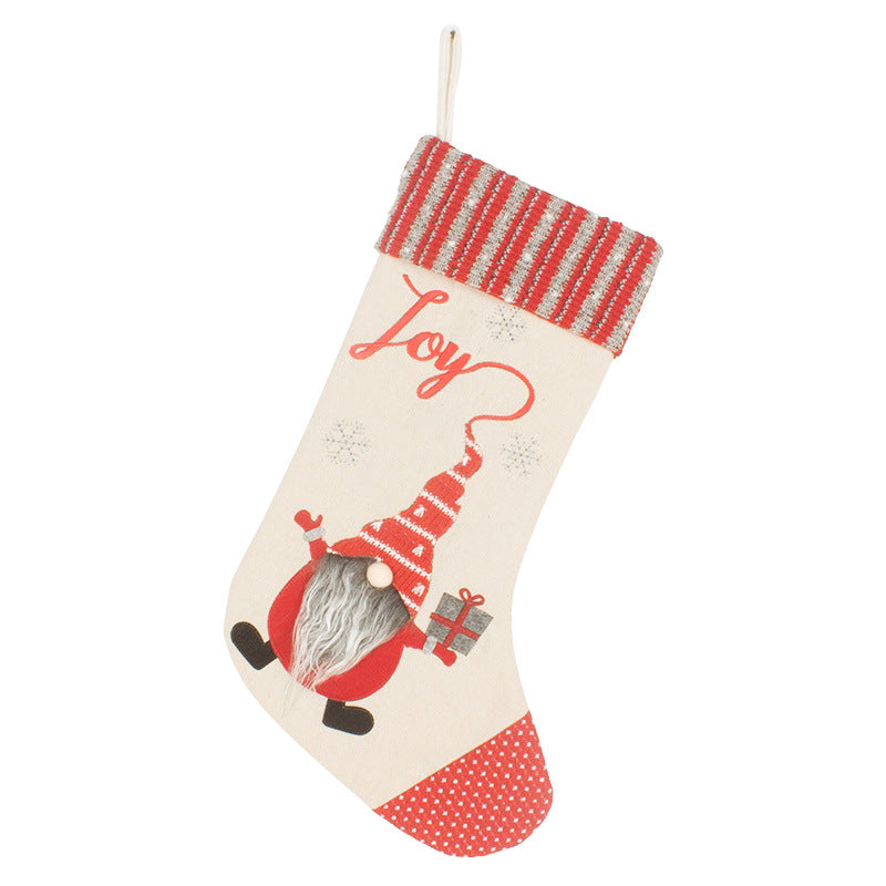 Christmas Gift Candy Bag Christmas Pendant Large Christmas Socks Christmas Decoration 1