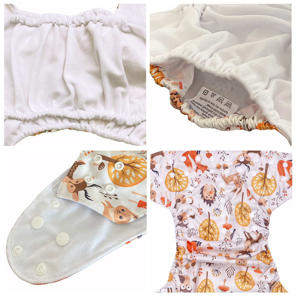 Plus-size Baby Diapers Waterproof And Breathable 2